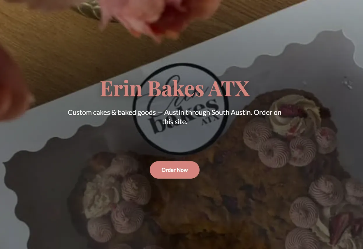 Erin Bakes ATX screenshot